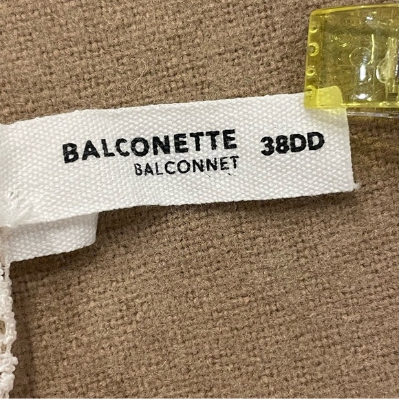 aerie Balconette Ivory Lace Bra Size 38DD - Picture 7 of 8